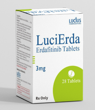 老挝卢修斯厄达替尼 3mg 28片 Erdafitinib 厄达替尼片 说明书附购买渠道和代购联系微信